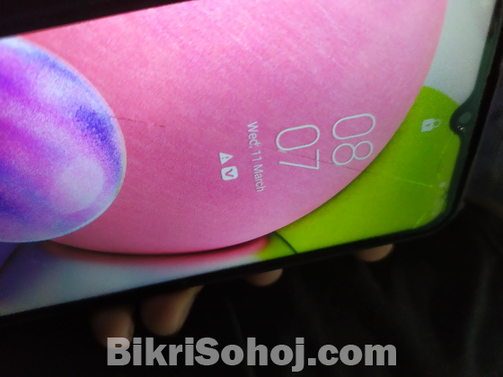 Samsung a03s ram 4+4 stores 64